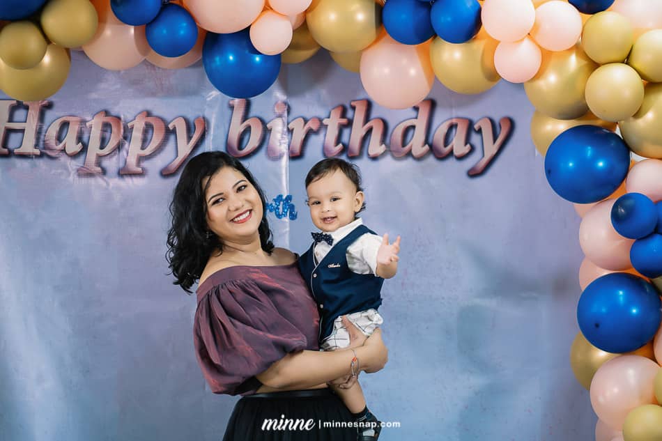 Sam's One Year Old Birthday Photoshoot Bangkok with Family