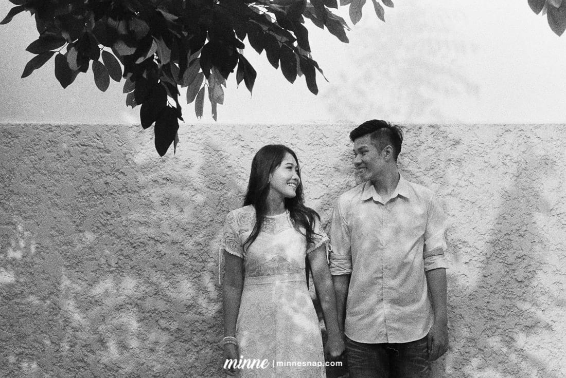 Pre Wedding with Analog Film Camera Phat and Ton in Thailand 