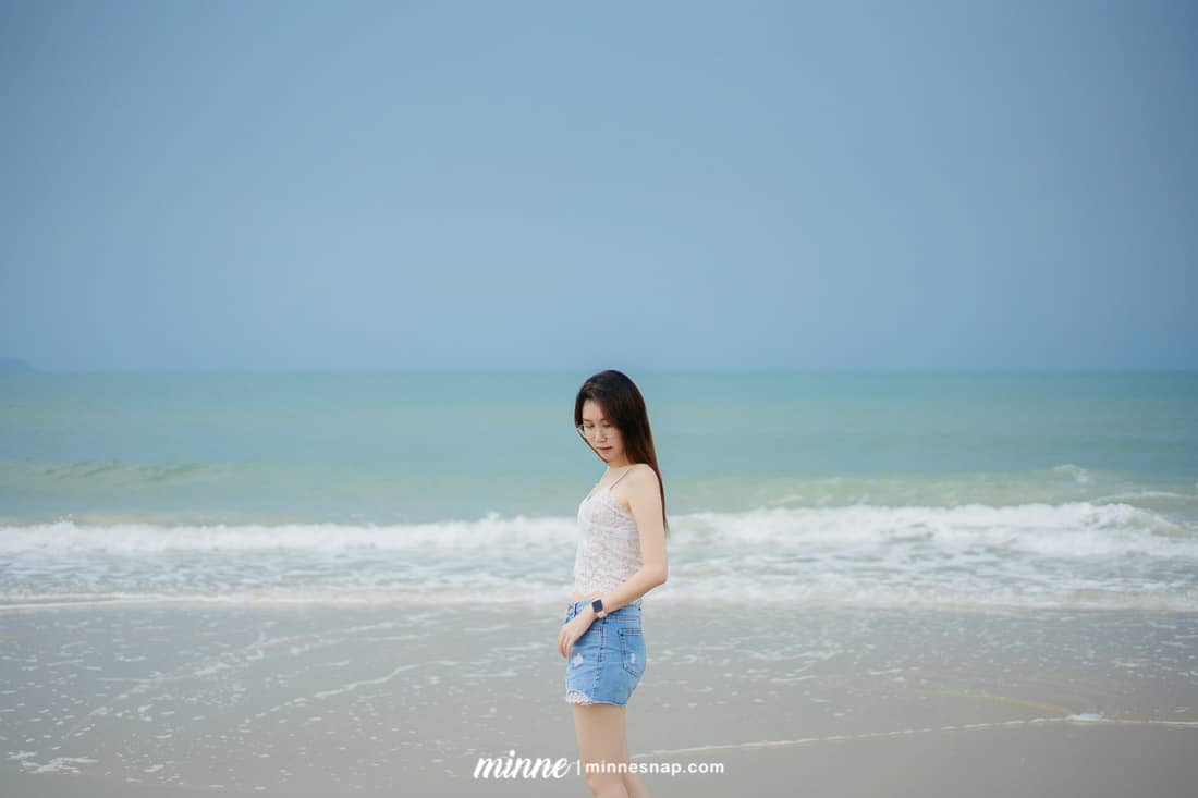 Rayong Beach Thailand with Bikini - เที่ยวทะเลระยอง