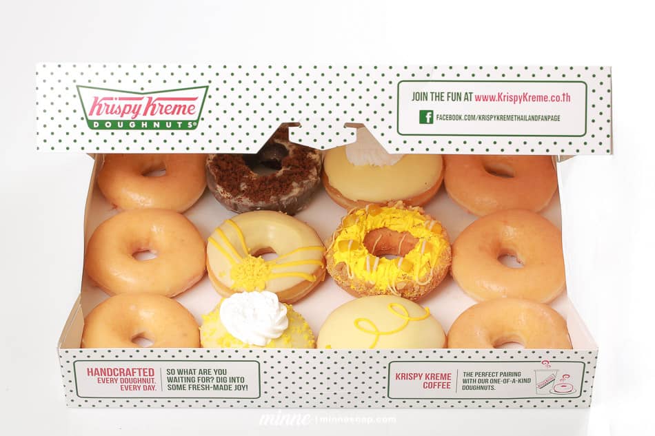 Krispy Kreme Doughnut Box Set Product Photography