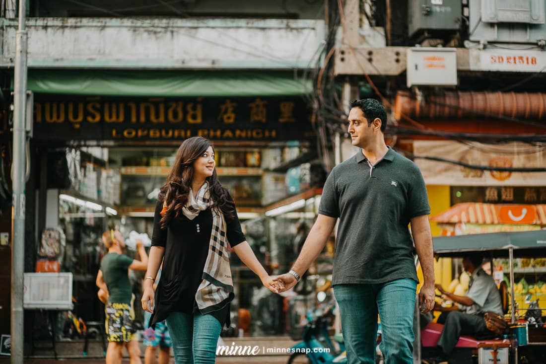 Bangkok Couple Photography, Sam and Usman in Thailand