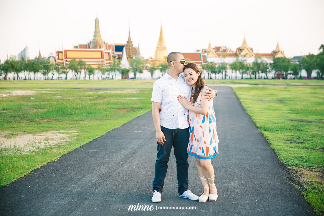 Bangkok Couple Photography Chelo and Lan in Bangkok Landmark